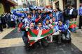 La afici�n de la Real en Huesca