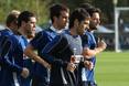 Doble sesi�n de entrenamiento en Zubieta
